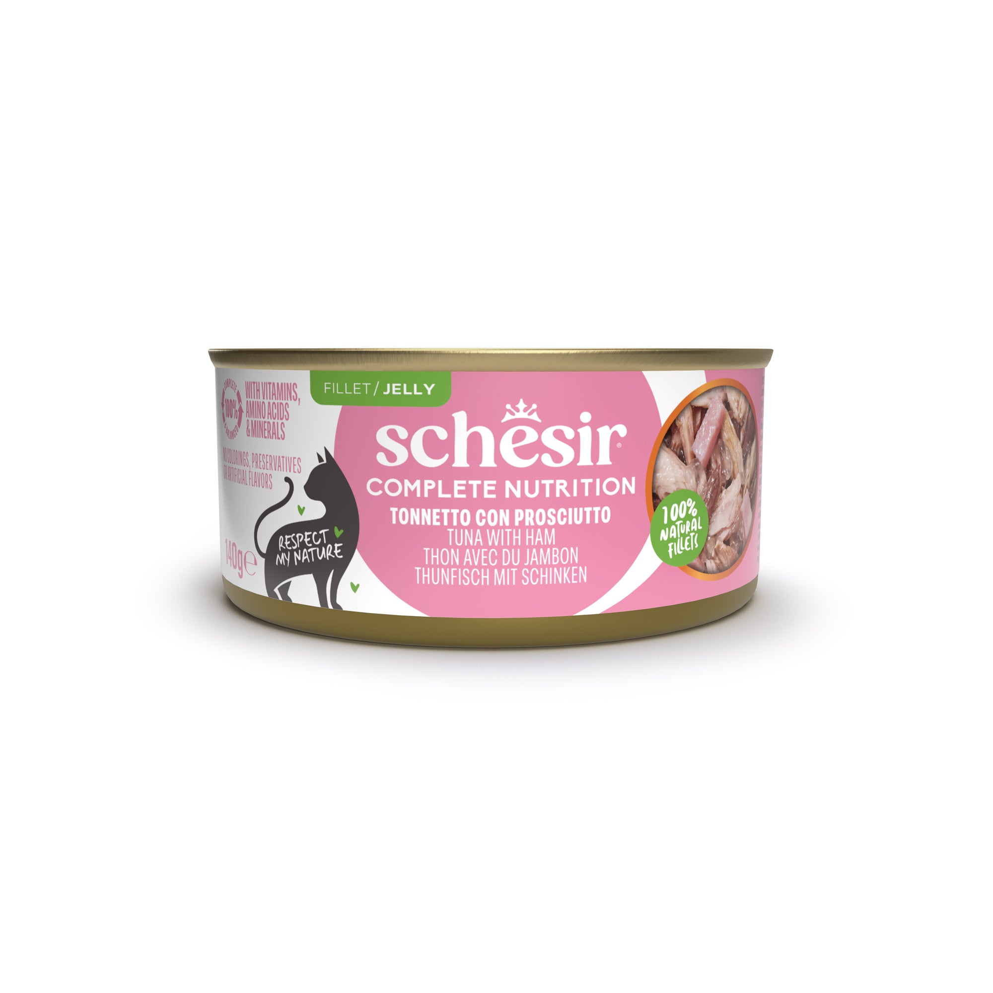 SCHESIR CAT gr 140 Tonno/Prosciutto SCHESIR CAT gr 140 Tonno/Prosciutto
