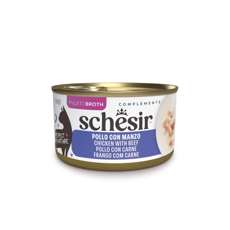 SCHESIR CAT gr 70 Pollo/Manzo Brodo