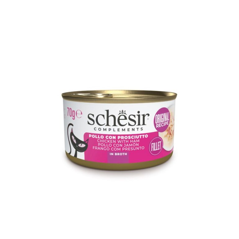 SCHESIR CAT gr 70 Pollo/Prosciutto Brodo