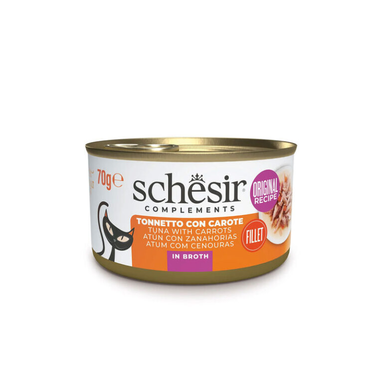 SCHESIR CAT gr 70 Tonno/Carote In Brodo