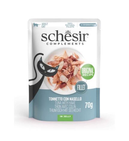 SCHESIR CAT gr 70 Tonno/Nasello Jelly