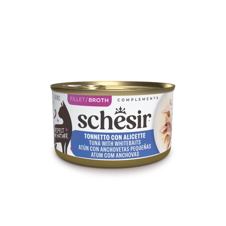 SCHESIR CAT gr 70 Tonno/Pesce Azz. Brodo