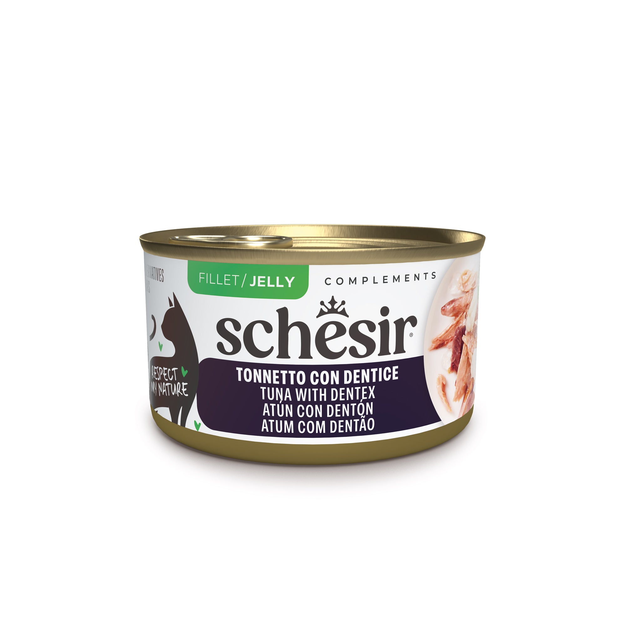 SCHESIR CAT gr 85 Tonno/Dentice Jelly SCHESIR CAT gr 85 Tonno/Dentice Jelly