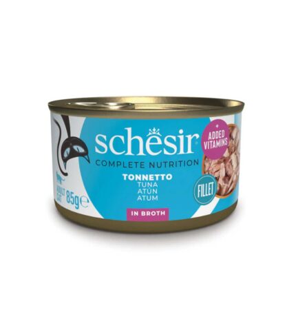 SCHESIR CAT gr 85 Tonno In Brodo