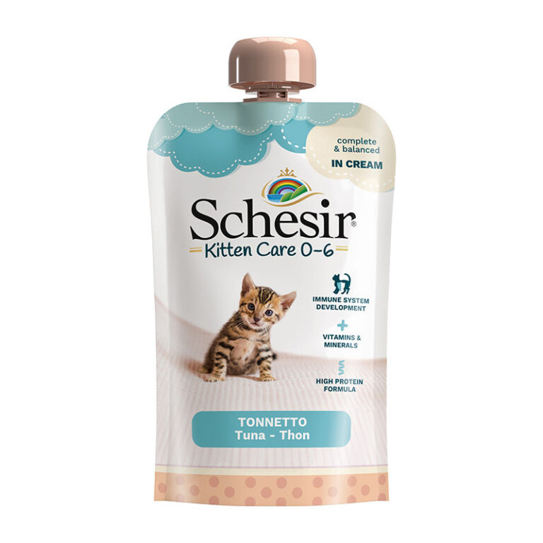 SCHESIR CAT KITTEN CREAM gr 150 Tonno