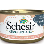 SCHESIR KITTEN gr 85 Pollo/Aloe