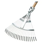 SCOPA FOGLIE METALLO Regol. A Morsetto