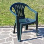 SEDIA GIARDINO RATAK 56x56x79 Verde