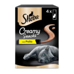 SHEBA CREAMY SNACKS 4x12gr Pollo