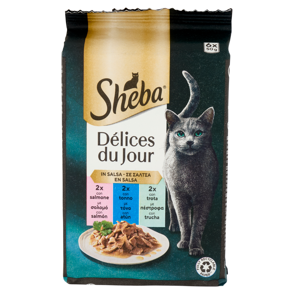 SHEBA DDJ gr 50x6 Salmone/Tonno/Trota SHEBA DDJ gr 50x6 Salmone/Tonno/Trota