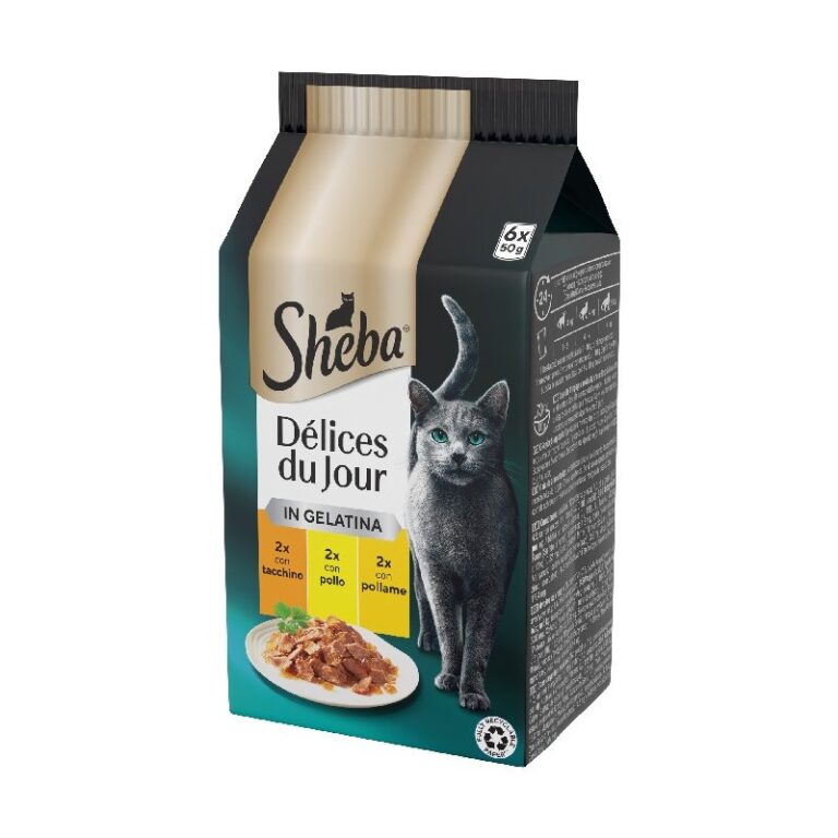 SHEBA DDJ gr 50x6 Tacchino/Pollo Gel