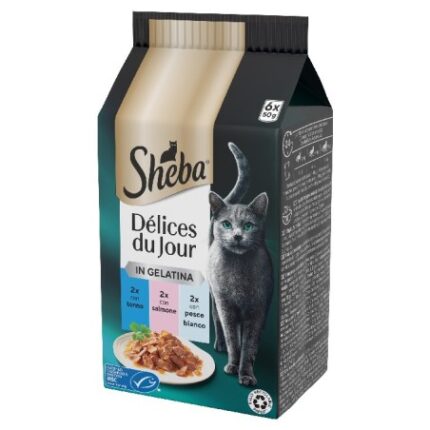 SHEBA DDJ gr 50x6 Tonno/Merl./Pesce B.