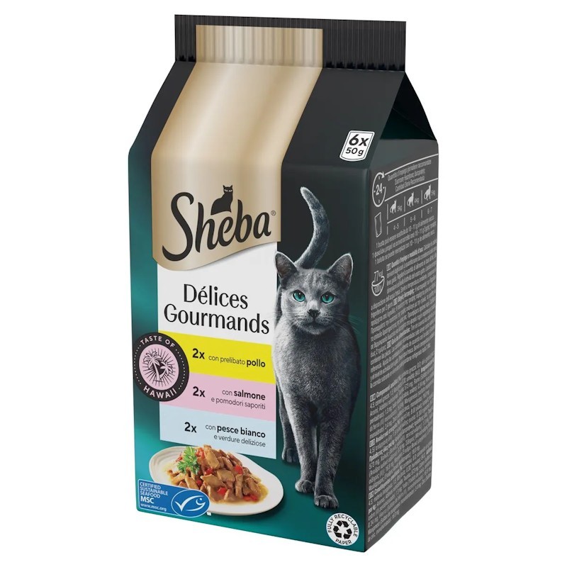 SHEBA DG gr 50x6 Taste Hawaii SHEBA DG gr 50x6 Taste Hawaii