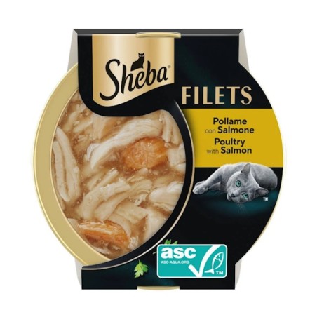 SHEBA FILETS gr 60 Pollame/Salmone