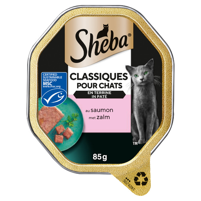 SHEBA gr 225 (3xgr 75) Paté Salmone