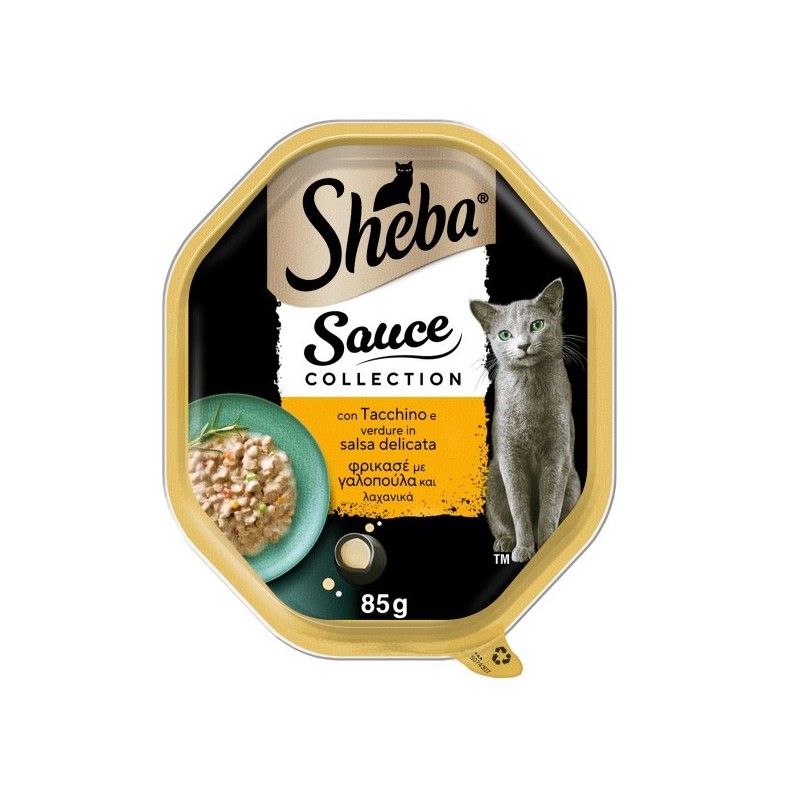 SHEBA gr 85 C. SALSA Tacchino/Verdure SHEBA gr 85 C. SALSA Tacchino/Verdure