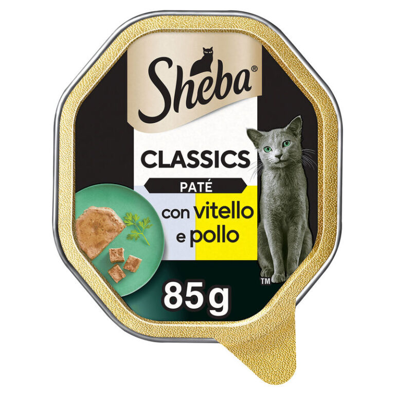 SHEBA gr 85 PATE' Vitello/Pollo