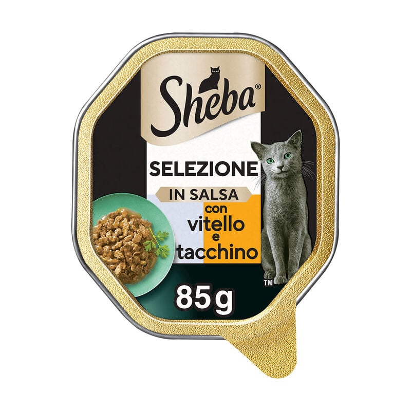 SHEBA gr 85 SALSA Vitello/Tacchino SHEBA gr 85 SALSA Vitello/Tacchino