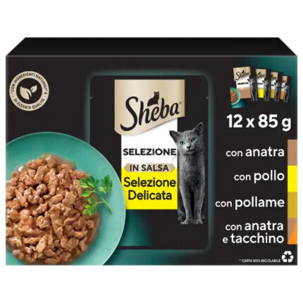 SHEBA MULTIPACK gr 85x12 In salsa