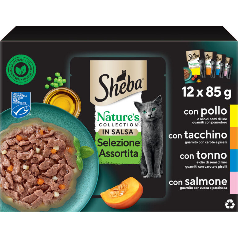 SHEBA MULTIPACK gr 85x12 Sel.Assortita