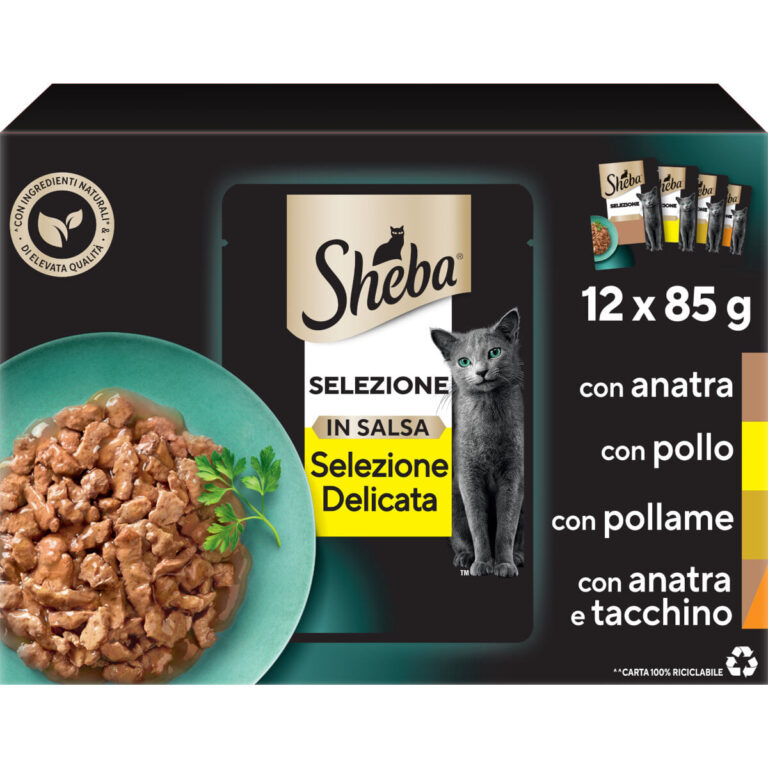 SHEBA MULTIPACK gr 85x12 Sel.Delicata