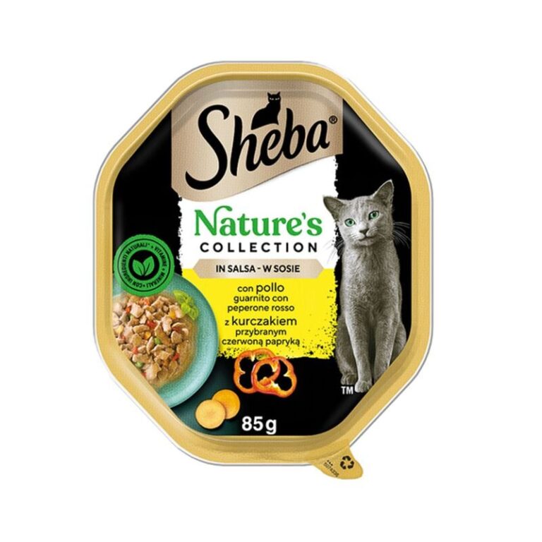 SHEBA NATURE'S POLLO PEPERONE gr 85