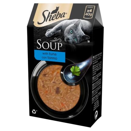 SHEBA SOUPE gr 40x4 Tonno