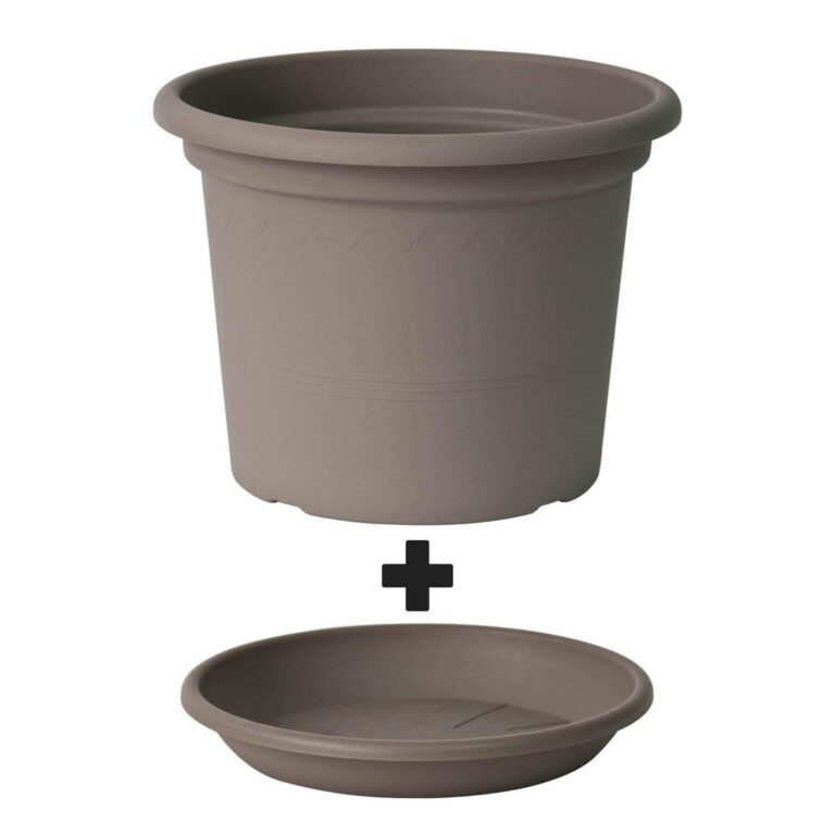 SOTTOVASO MEDEA cm 40 Tortora