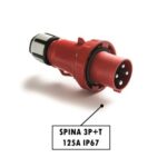 SPINA INDUSTRIALE 3P+T IP67 -Cfg-