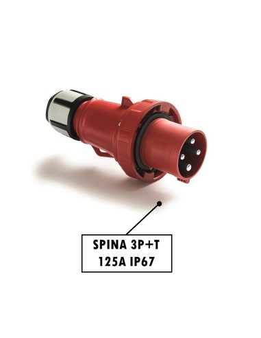 SPINA INDUSTRIALE 3P+T IP67 -Cfg-