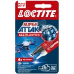 SUPER ATTAK ALL PLASTICS Gr 2+4ml