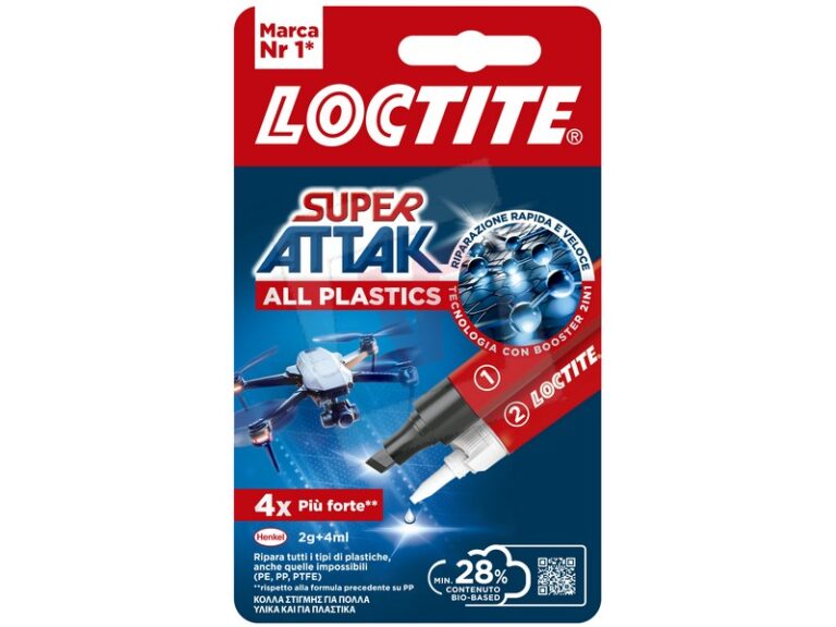 SUPER ATTAK ALL PLASTICS Gr 2+4ml