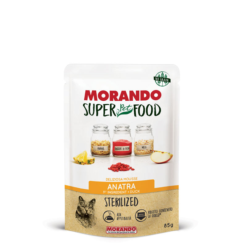 SUPERPetFOOD STERILISED MOUSSE gr 85 SUPERPetFOOD STERILISED MOUSSE gr 85