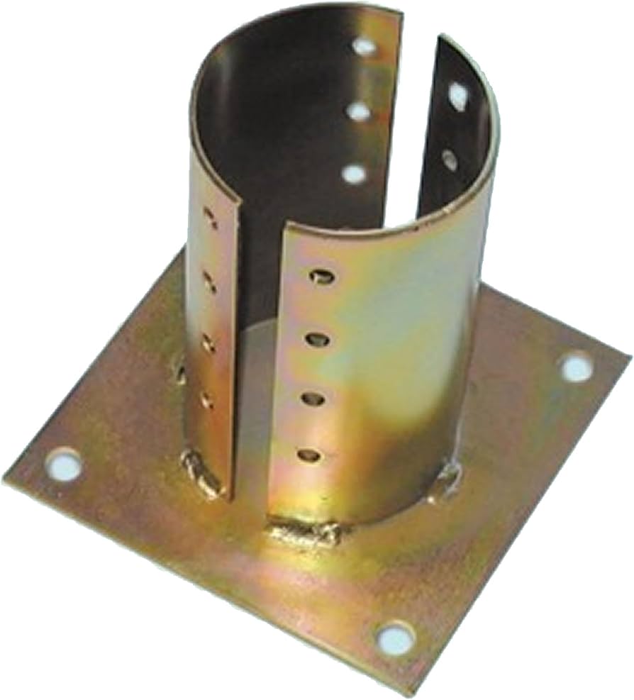 SUPPORTO TRAVI TONDE MM.100 c/Piastra SUPPORTO TRAVI TONDE MM.100 c/Piastra