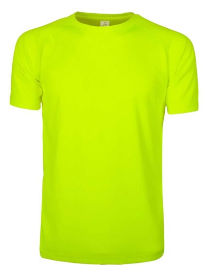 T-SHIRT FLUO Yellow Fluo