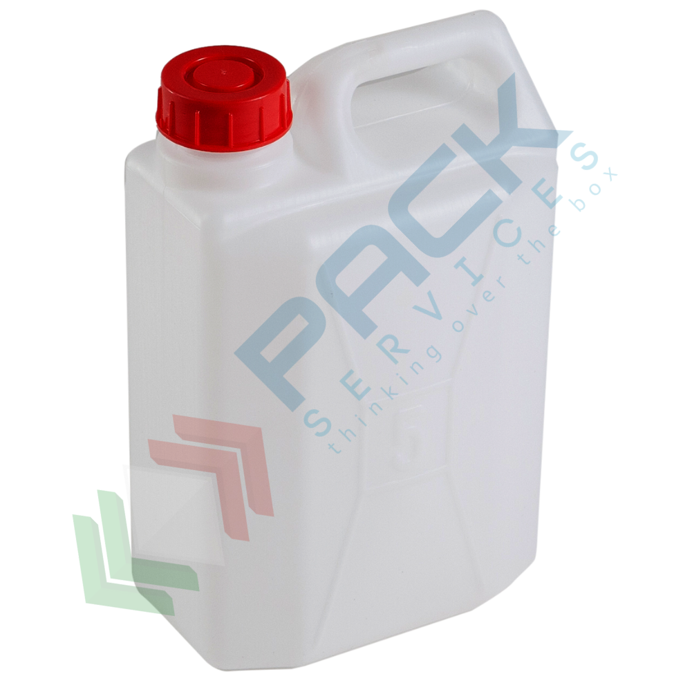 TANICA PLASTICA Lt 5 c/Tappo TANICA PLASTICA Lt 5 c/Tappo