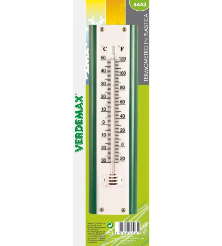 TERMOMETRO Plastica mm 220x58