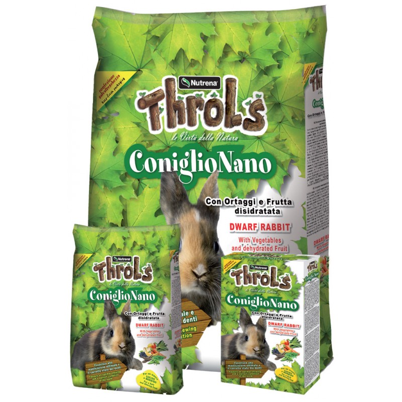THROLS CONIGLIO NANO kg 2.5 THROLS CONIGLIO NANO kg 2.5