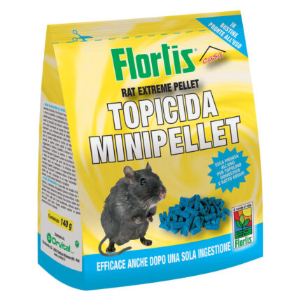 TOPICIDA MINIPELLET gr 140 Flortis