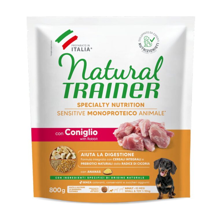 TRAINER DOG SENS NoGl. MINI kg 2 Coniglo