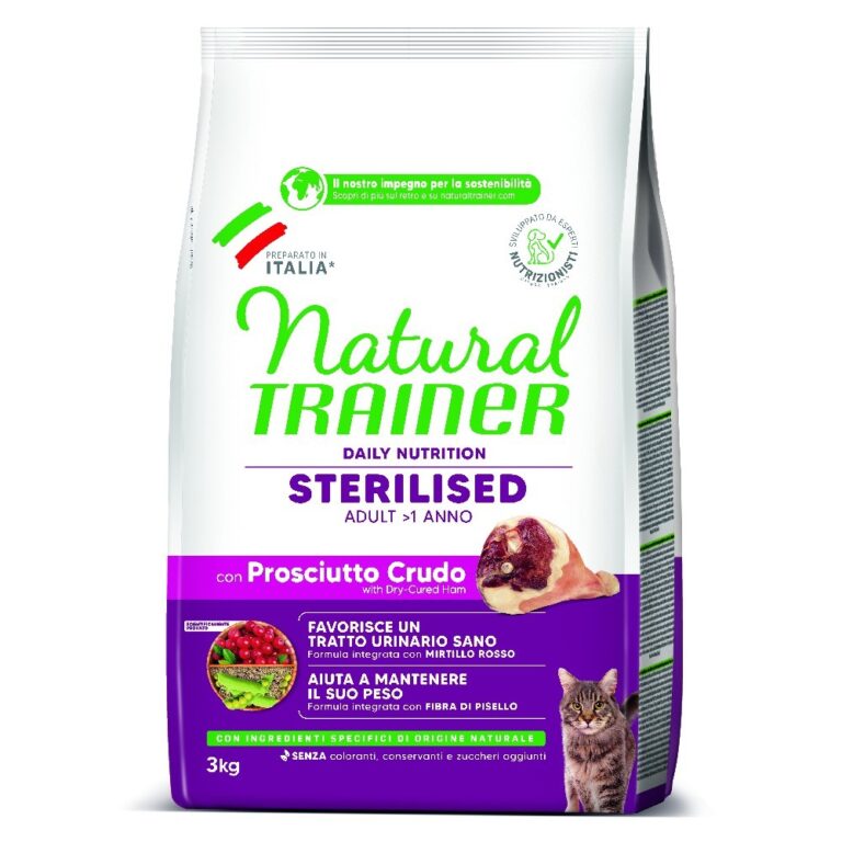 TRAINER NAT.CAT STERIL kg 3 Flash