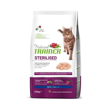 TRAINER NAT. CAT STERILISED kg 1.5