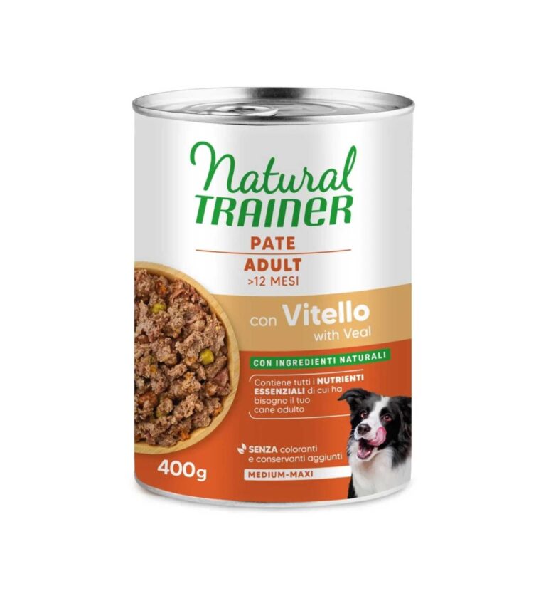 TRAINER NAT. DOG Patè gr 400 Vitello