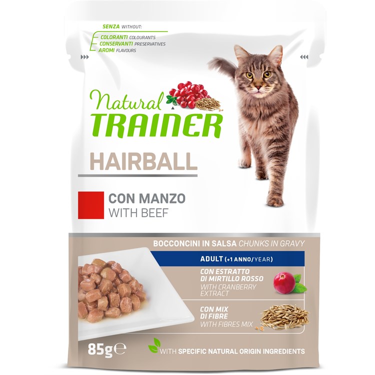 TRAINER NAT.HAIRBALL CAT gr 85 Manzo