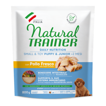 TRAINER NAT. Small&T. P&J gr 800 Pollo