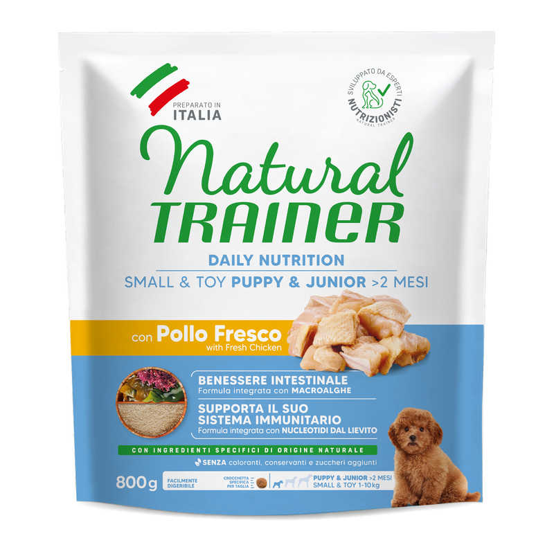 TRAINER NAT. Small&T. P&J gr 800 Pollo TRAINER NAT. Small&T. P&J gr 800 Pollo