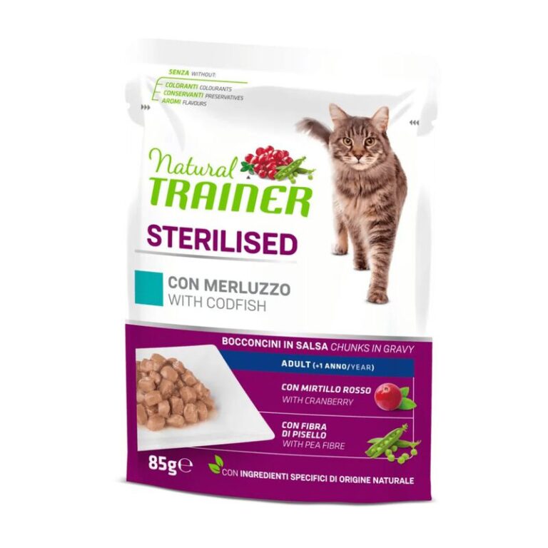 TRAINER NAT.STERIL. CAT gr 85 Merluzzo