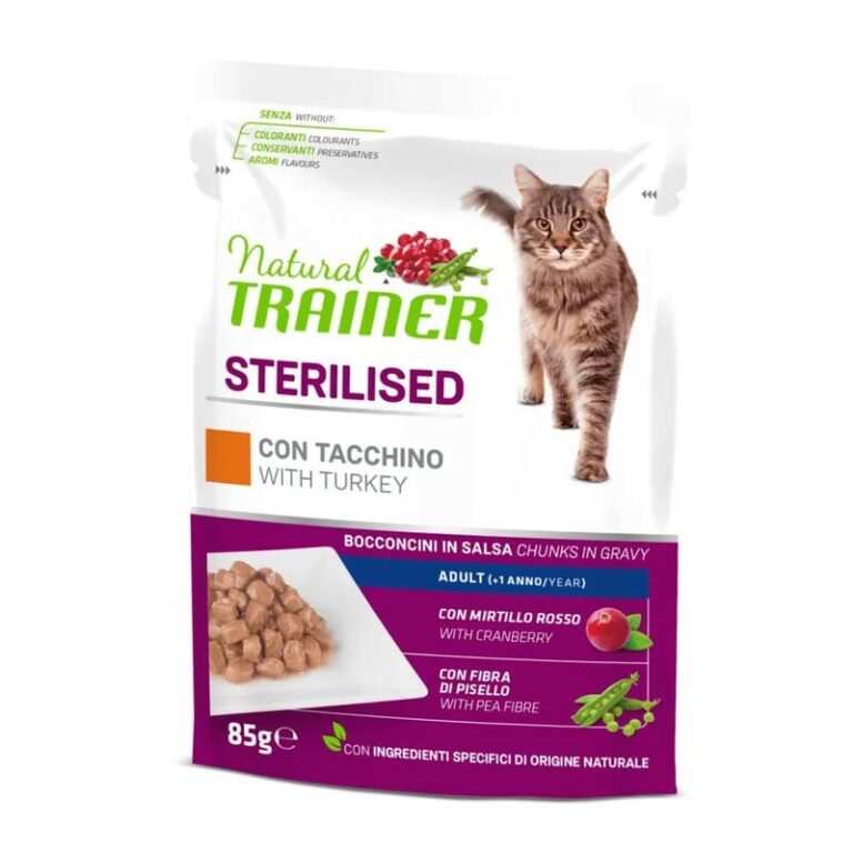 TRAINER NAT.STERIL. CAT gr 85 Tacchino