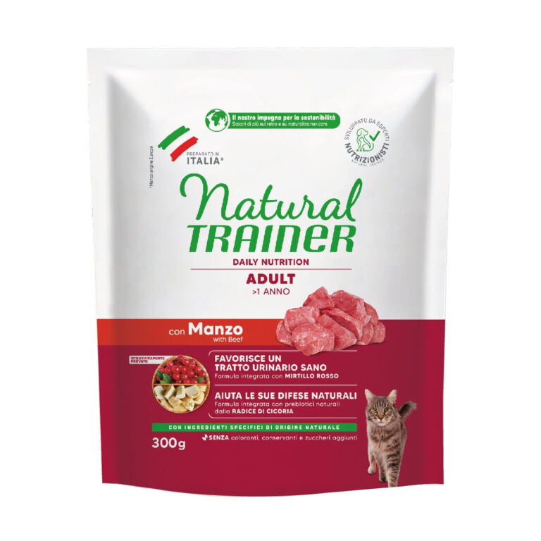 TRAINER NATURAL CAT kg 1.5 Manzo