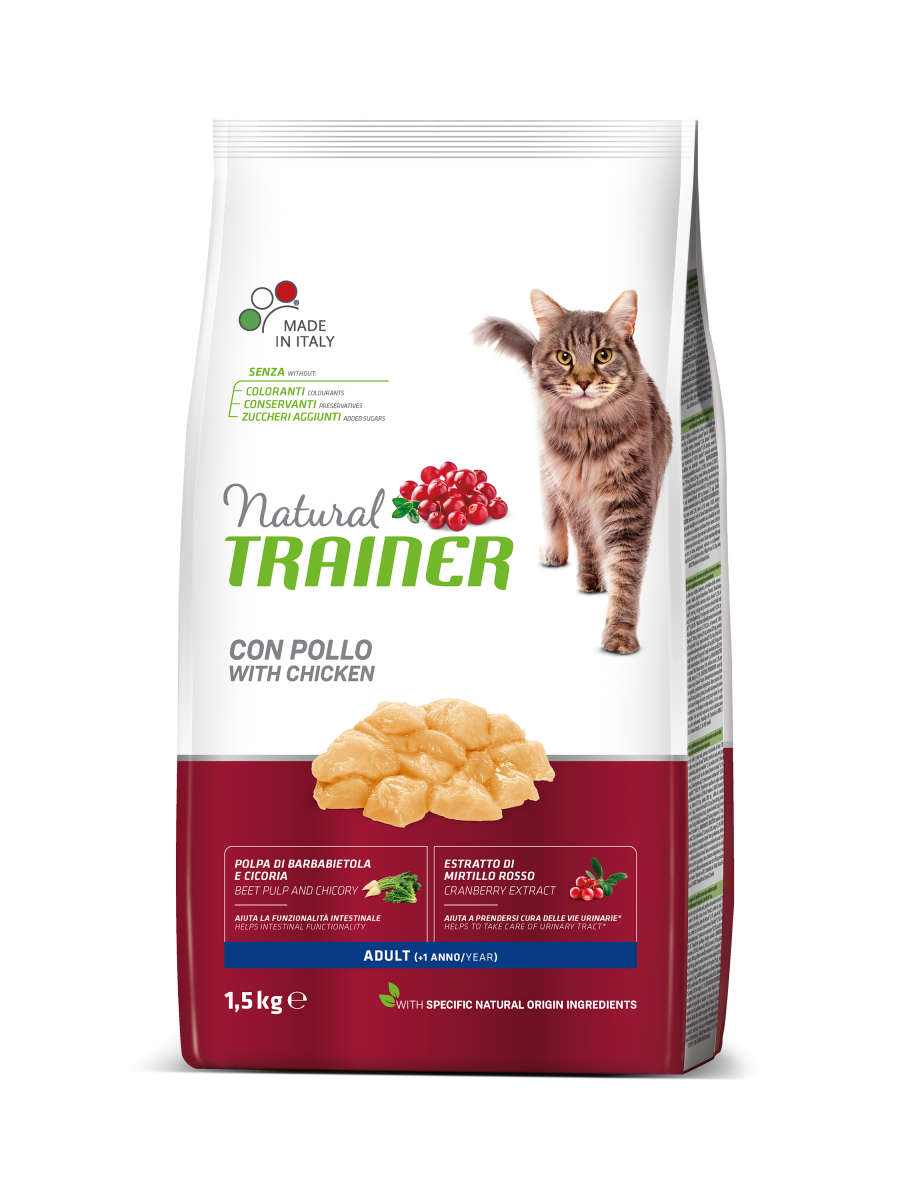 TRAINER NATURAL CAT kg 1.5 Pollo TRAINER NATURAL CAT kg 1.5 Pollo